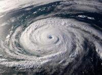 Earthquake sensors can detect the strongest part of a hurricane