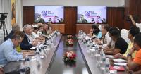 Díaz-Canel wants to work with young Cubans "for higher purposes."