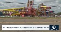 Wisconsin Dells Parkway construction begins three-year overhaul