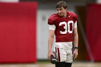 As field goals get longer, Arkansas football kicker Max Gilbert confident in his range