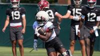 Alabama football photos from Day 3 of fall camp