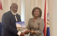 Minister Arrindell Welcomes Curaçao’s Newly Appointed Minister Plenipotentiary