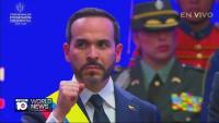 Abelardo De La Espriella delivers 1st speech as president of Colombia