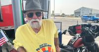Bikers ride across Wyoming on the road to Sturgis