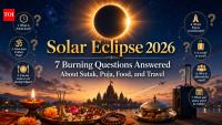 Solar Eclipse 2026: 7 Burning Questions Answered About Sutak, Puja, Food, and Travel