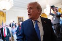 Trump Vows China Won't Dominate AI, Crypto; to Discuss With Xi Next Month