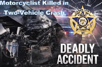 Motorcyclist killed in two-vehicle crash on Military Road in Lowndes County