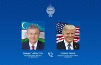 Presidents of Uzbekistan and the United States discuss prospects for further strengthening bilateral relations