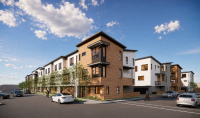Redwood City condo redesign cuts units, building heights 
