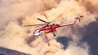 Utah wildfire helicopter crashes as Oregon blaze kills operator