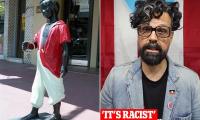 Country town of Maitland, NSW erupts as artist Osvaldo Budet labels statue of African-American boy on main street for 150 years as racist - with the local council staging a dramatic vote