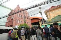 Police respond to a school shooting in Thailand, in photos