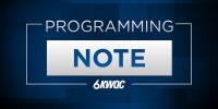Programming Note: No 5 p.m. news due U.S. Gymnastics Championship on NBC