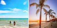 Ontario's warmest beach is under 2 hrs from Toronto and has real palm trees with Miami vibes