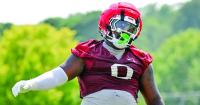 First preseason practice in the books for Hogs