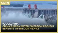 China's mega water diversion project benefits 118 million people