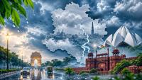 Delhi Weather LATEST Update: Heavy Showers Likely in Delhi, Noida, Ghaziabad