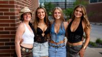 See fans of rockers Treaty Oak Revival before the show in Des Moines