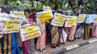 Sri Lankan educators protest low pay and impossible working conditions