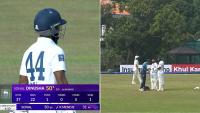 SL XI Captain Sonal Dinusha Survives Injury Scare To Score Half-Century In Practice Match Against India
