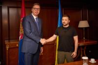 Zelenskyy arrives in Serbia for first visit since war