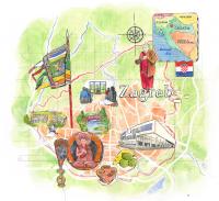 The Buddhist Traveler in Zagreb