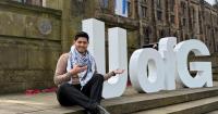 'I came to Glasgow with my family to study - so I can go back to Gaza and rebuild'