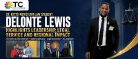 ST. KITTS-NEVIS UWI LAW STUDENT DELONTE LEWIS HIGHLIGHTS LEADERSHIP, LEGAL SERVICE AND REGIONAL IMPACT