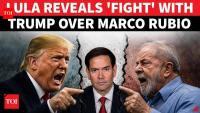 'HE HATES BRAZIL!': Lula BLASTS Rubio In 'Trump Fight'; Brazil-US Trade War Takes New Turn