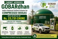 Cabinet clears Rs 23,731 crore GOBARdhan scheme: Big push for India’s compressed biogas revolution