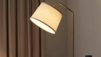 Lamp with built-in side table that's 'great quality and looks expensive' £49 off in sale