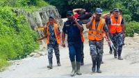 Ilam-Rajduwali road obstructed since a month, police assisting travelers