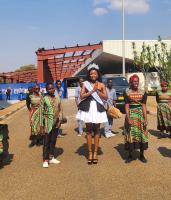 ‘I’m ready to carry Malawi flag’: Navicha departs for Miss World amid controversy