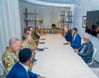 Ahmed Madobe Completes Washington’s Tour Around Mogadishu