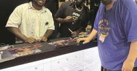 Carlson makes yearly trek to National Sports Collectors Convention