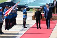 Presidents of Serbia and Ukraine Confer in Belgrade
