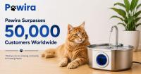 Pawira Cat Fountain Surpasses 50,000 Customers Worldwide