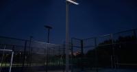 New LED innovation from Warrington could cut padel court costs