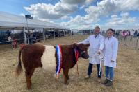 Emley Show: Champion beef farmer tells of fears for sector