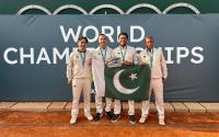 Pakistan clinch historic silver at ITF Masters World Team Championships