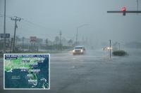 Florida and Southeast face flooding threat ahead of thunderstorms and tropical downpours