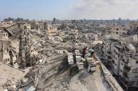 WATCH | Gaza beekeeper starts again on rooftop amid ruins of war