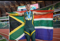 North West’s Heymans delivers golden throw as South Africa strikes again