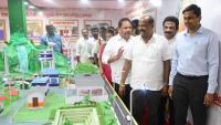 Minister inaugurates government exhibition in Salem