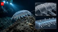 Scientists uncover the aluminium shield that helps a tiny crustacean survive darkness, near-freezing water and crushing pressure in the Mariana Trench
