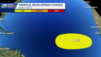 National Hurricane Center monitoring 2 tropical waves in Eastern Atlantic