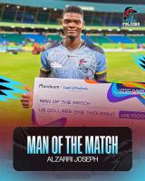 Falcons Edge Kingsmen by Two Wickets in Final-Ball CPL Thriller