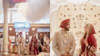 KKR star Ramandeep Singh ties the knot with Kaisi Yeh Yaariyan actor Charlie Chauhan in traditional Punjabi wedding