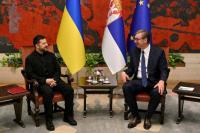 Zelensky visits Moscow-friendly Serbia as Russian attacks on Kyiv region kill 4