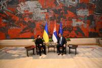 Serbia's Vucic backs Ukraine's EU membership on 2nd day of summit with Zelensky